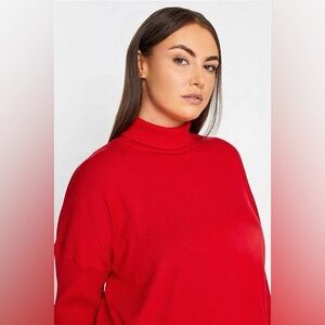 Karen Millen Red Turtleneck Sweater